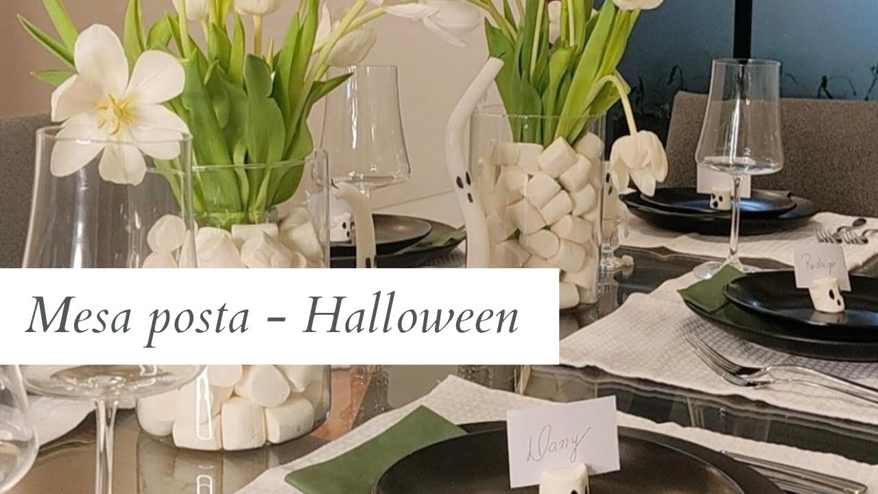 Como montar mesa posta de Halloween elegante, elegante com decoração barata | MULHERES ATUAIS