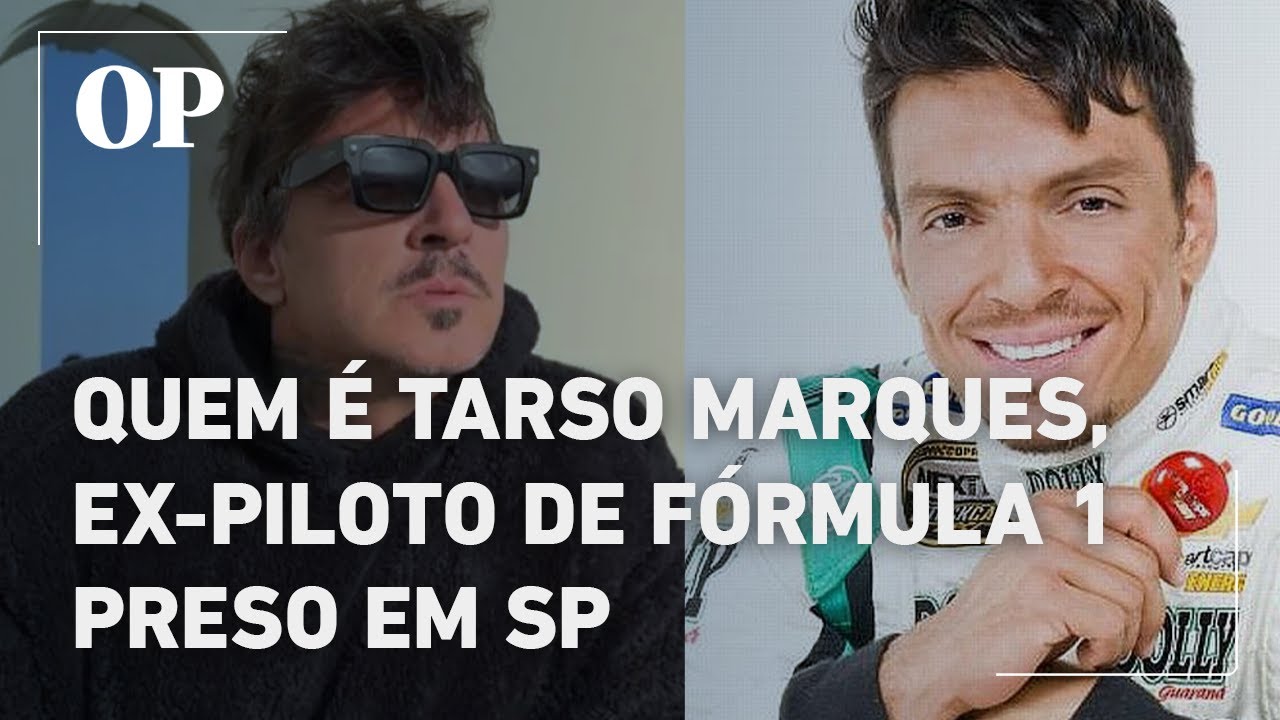 Quem é Tarso Marques, ex-piloto de Fórmula 1 preso em SP com Lamborghini de R$ 1,3 milhão em dívidas