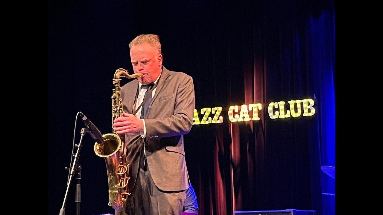 L'intenso tenore di Nick Hempton dal vivo al Jazz Cat Club di Ascona