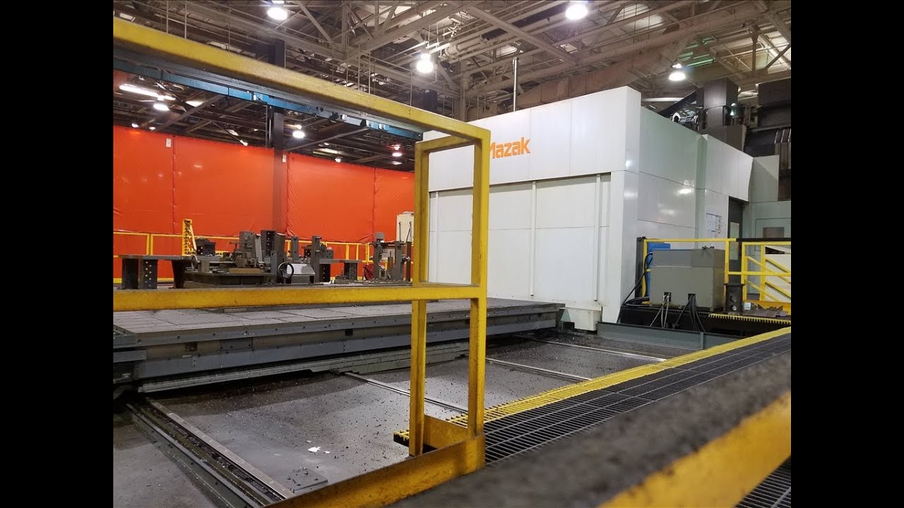 Mazak Versatech V140/6000 5-Axis Gantry Mill
