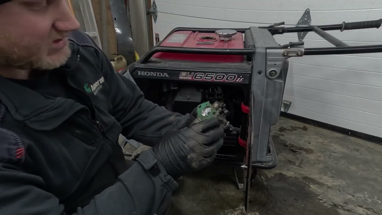 Заведётся ли? Купил генератор Honda EU6500IS, ранее не встречавшийся на сайте!