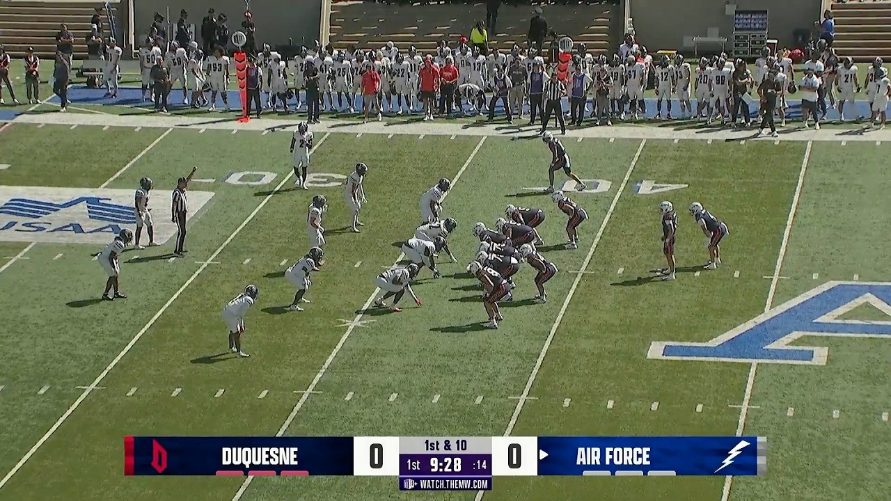 HIGHLIGHTS: Air Force's 34-0 win over Duquesne