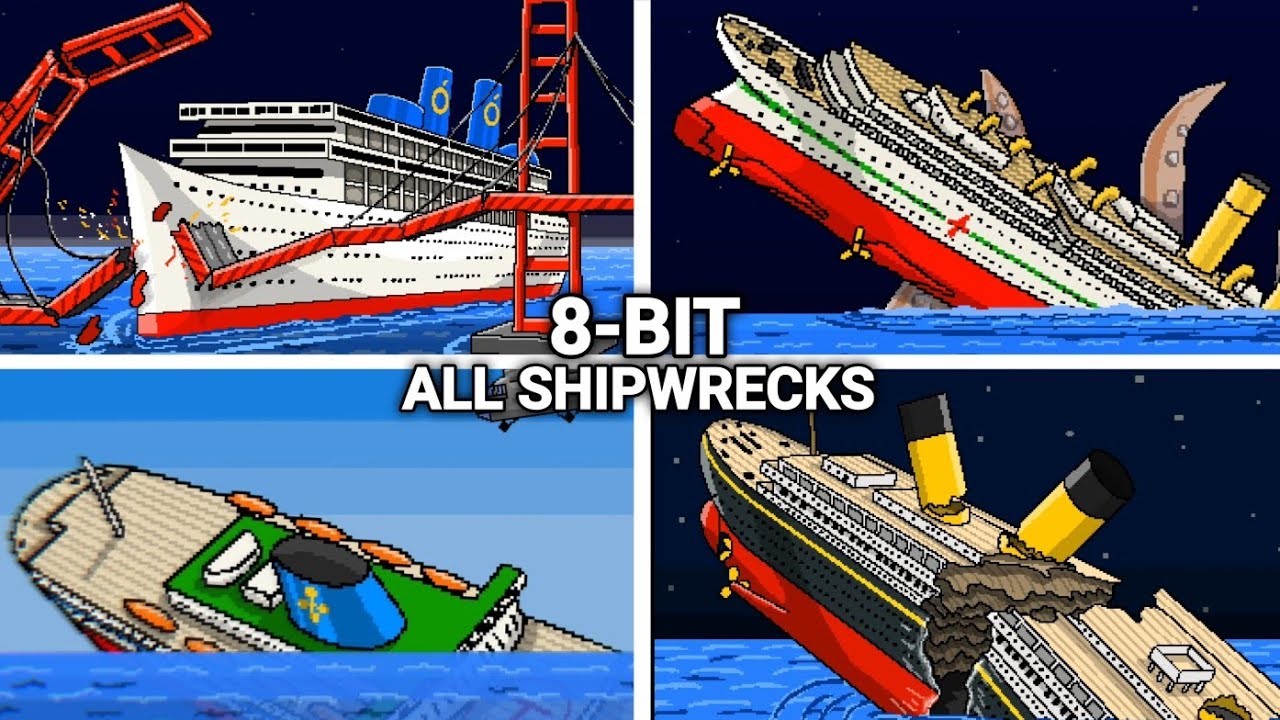 All Famous Ships Sinking 🚢⚓️Part 3