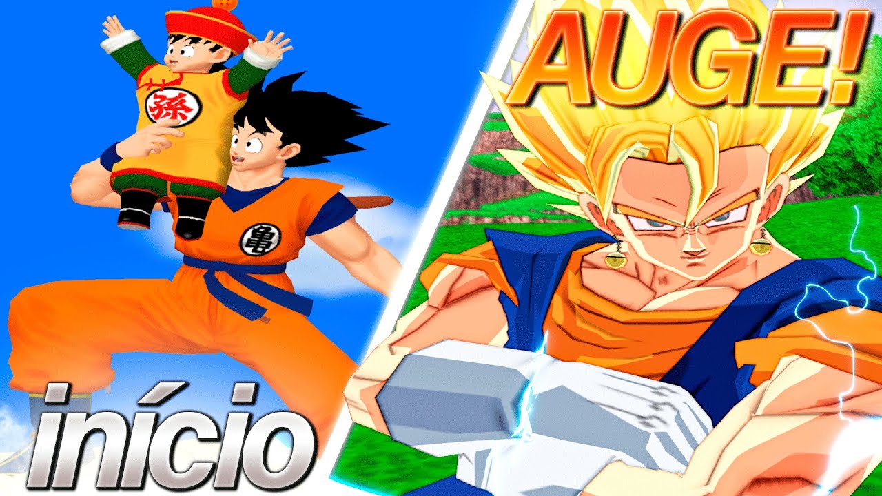 eu joguei do INÍCIO ao AUGE da franquia Budokai do Dragon Ball Z!