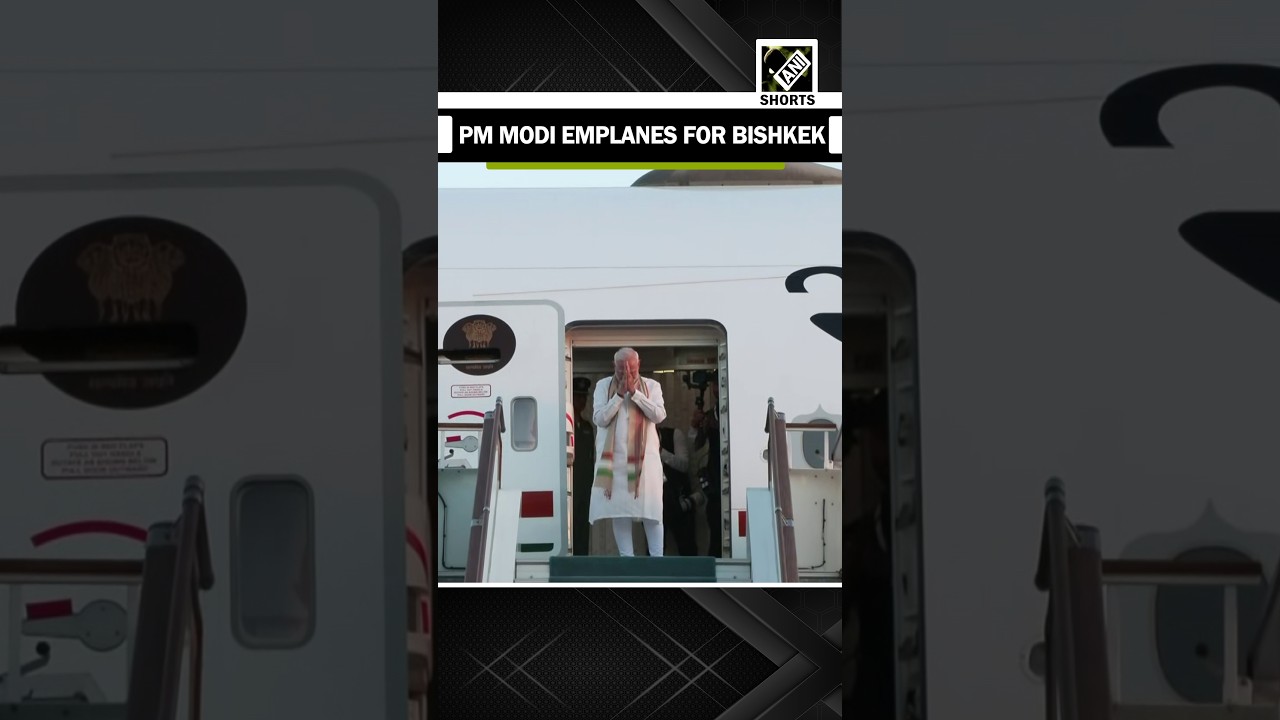 WATCH: PM Modi departs Tashkent for Bishkek after Uzbekistan visit