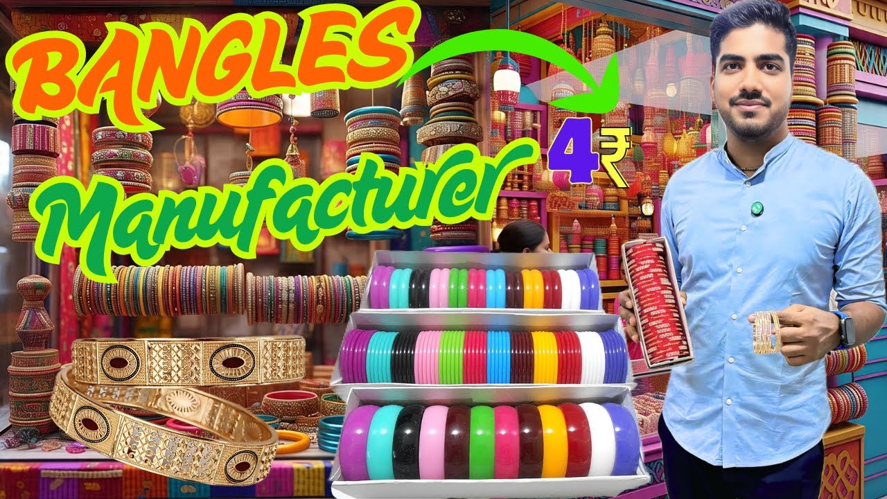 Mumbai Fancy Bangles Manufacturer Bhuleshwar | India BEST Lamination Bangles Manufacturers Revealed