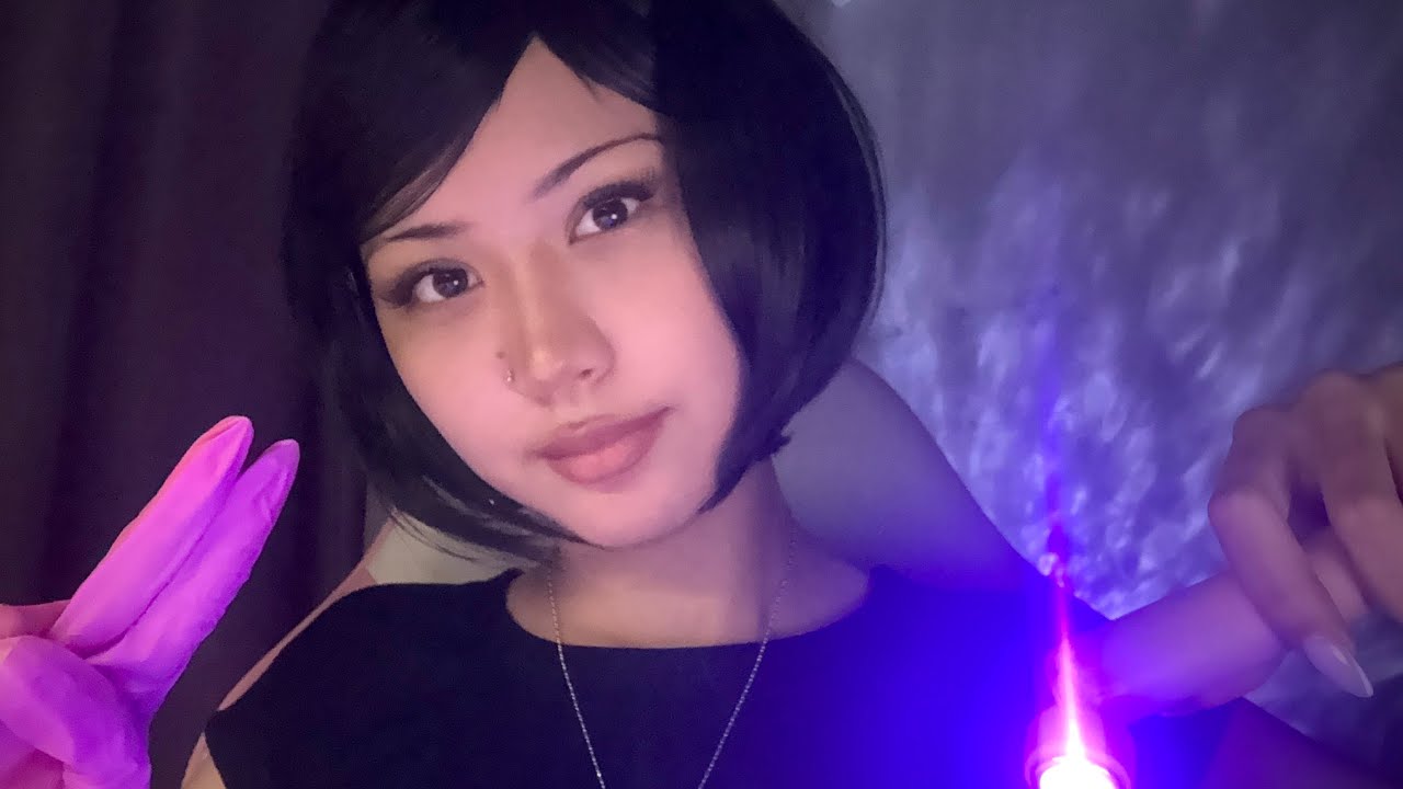 ASMR Soft spoken cranial nerve exam