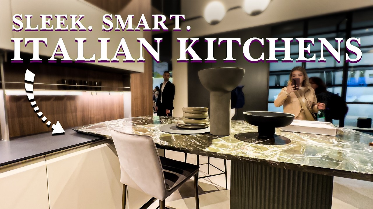 STUNNING Italian Kitchens at Milan Design Week