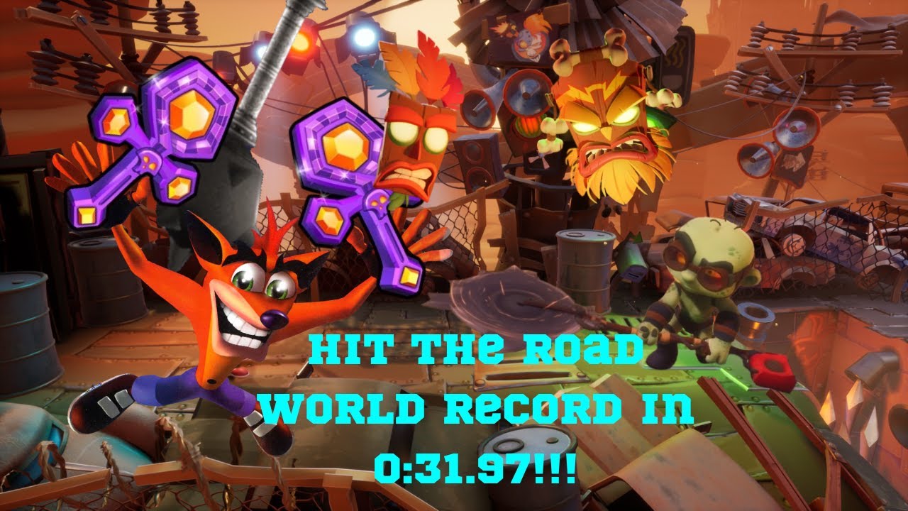 Hit The Road [FWR] In 0:31.97!!! Crash 4