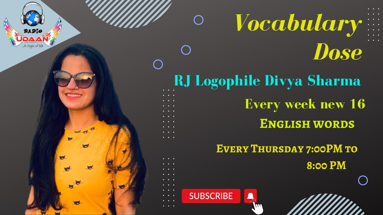 Vocabulary Dose Episode 425th    Learn 16 AI Words You Must Know with RJ Logophile Divya Sharma