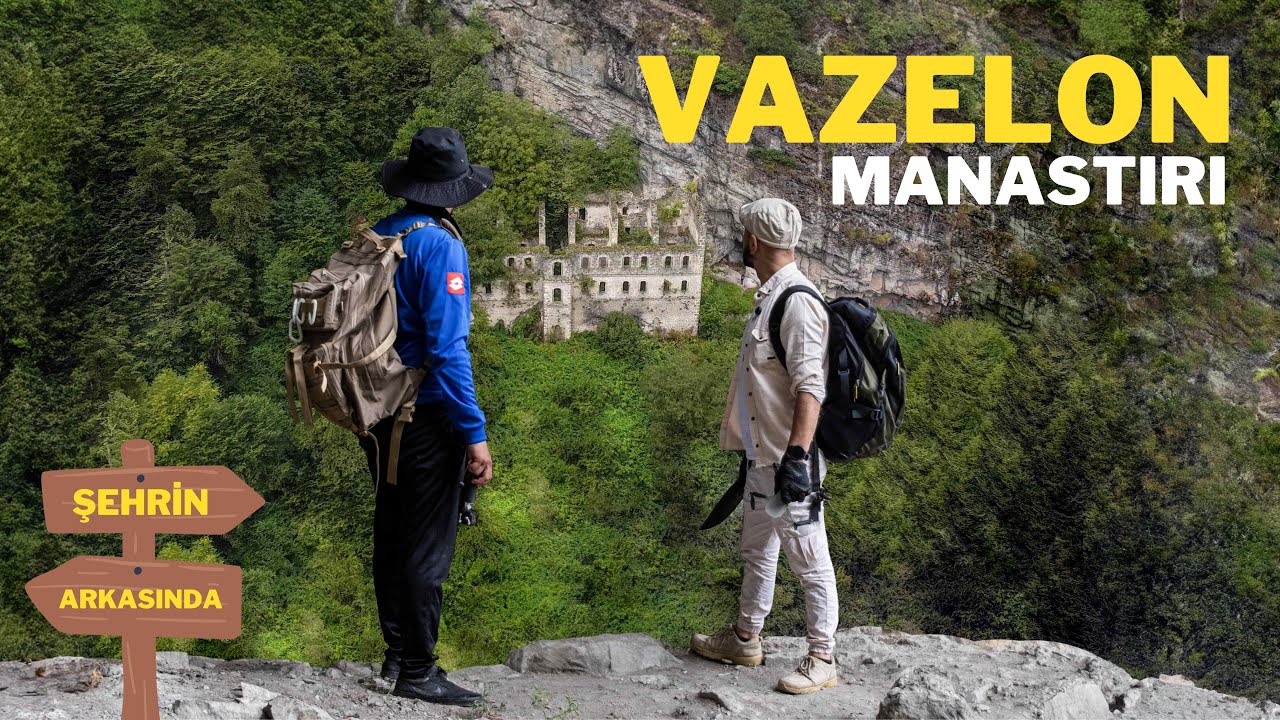 MAÇKA VAZELON MANASTIRINI GEZDİK | GİZEMLİ BİR ODA BULDUK |