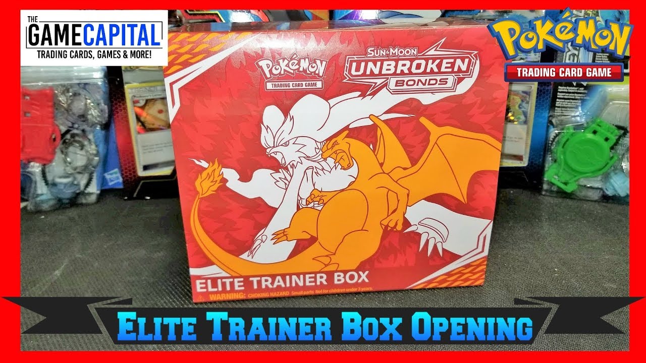 Unbroken Bonds Elite Trainer Box Opening of Pokemon Cards