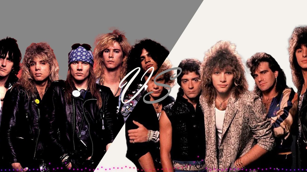 Bon Jovi Vs Guns N' Roses