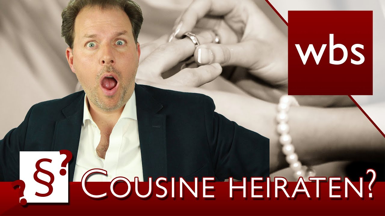 Darf ich meine Cousine heiraten? | Rechtsanwalt Christian Solmecke