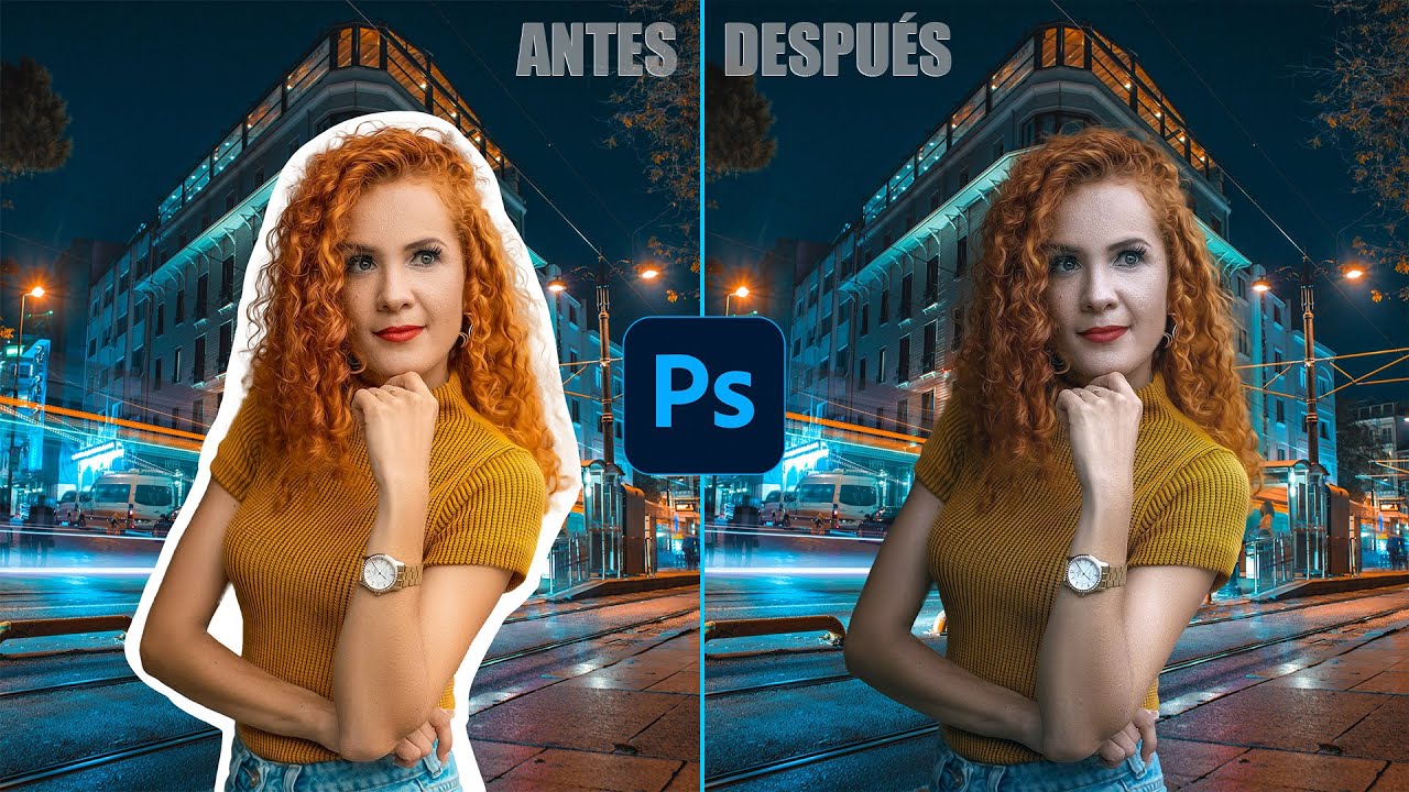 Integrar una persona en otra foto ¡FÁCIL Y RÁPIDO! TUTORIAL PHOTOSHOP