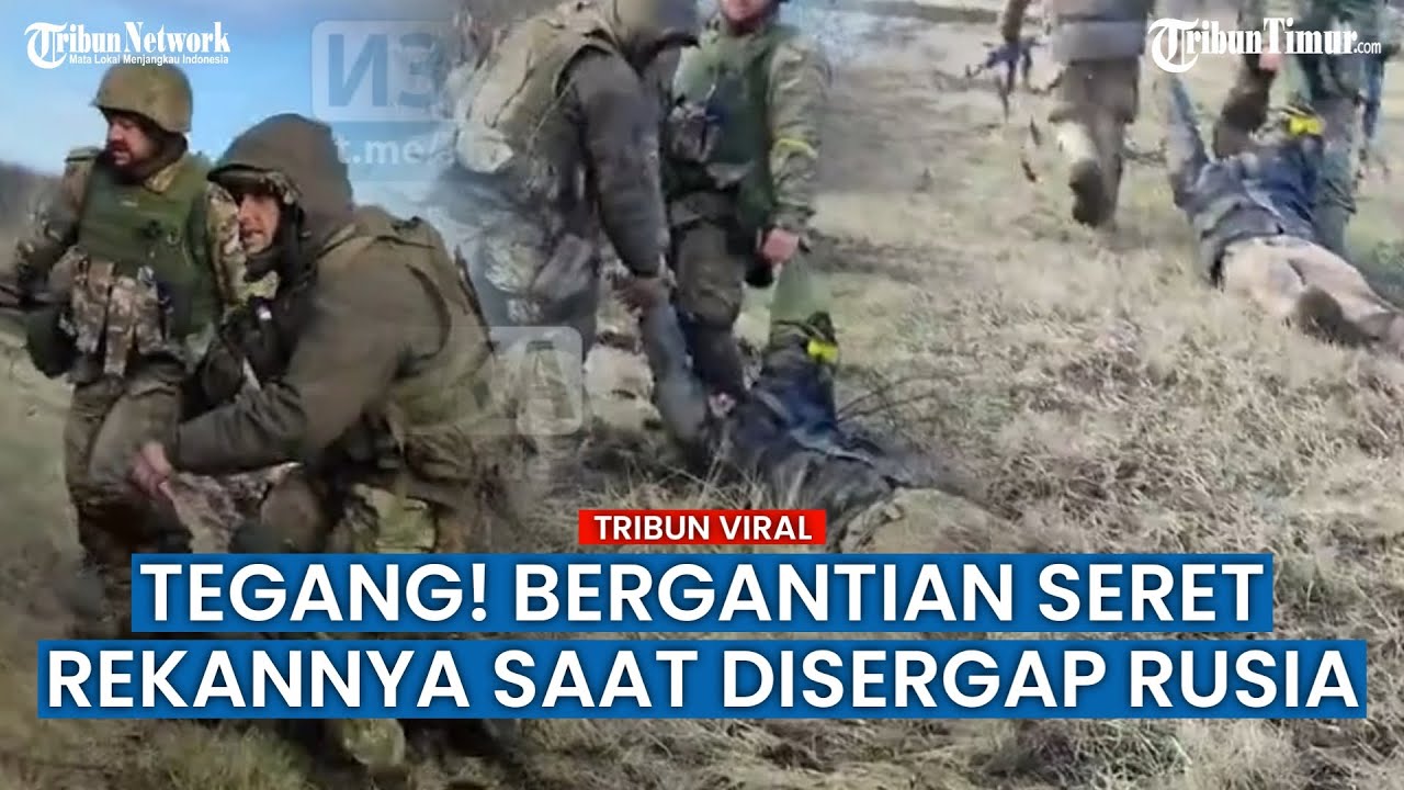 Detik-detik Pasukan Ukraina Disergap Tentara Rusia saat Evakuasi Rekannya