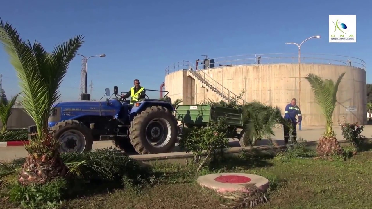 محطة تصفية المياه المستعملة عنابة Complexe d'épuration des eaux usée Ville de Annaba