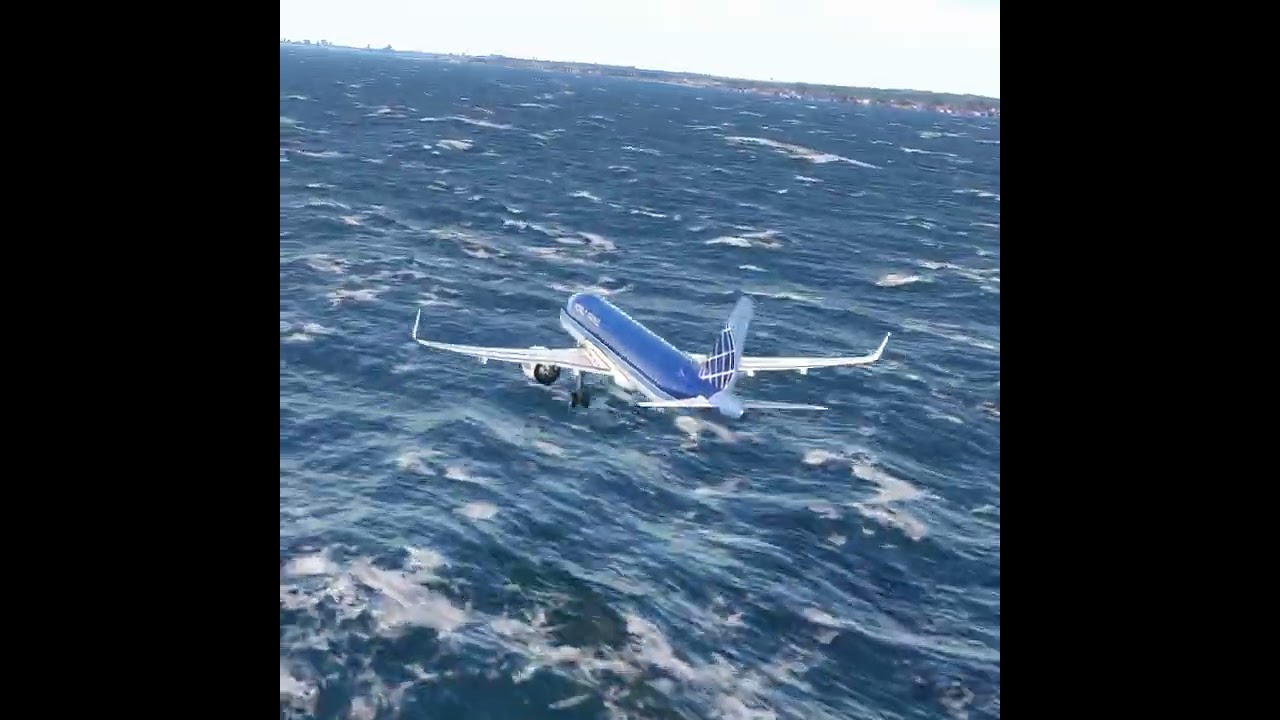 Airplane Emergency Landing at Airport Eps 562