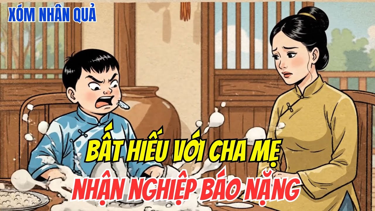 Con Cái Bất Hiếu Với Cha Mẹ, Nghiệp Báo Nặng Nhất Đời Người | Xóm Nhân Quả
