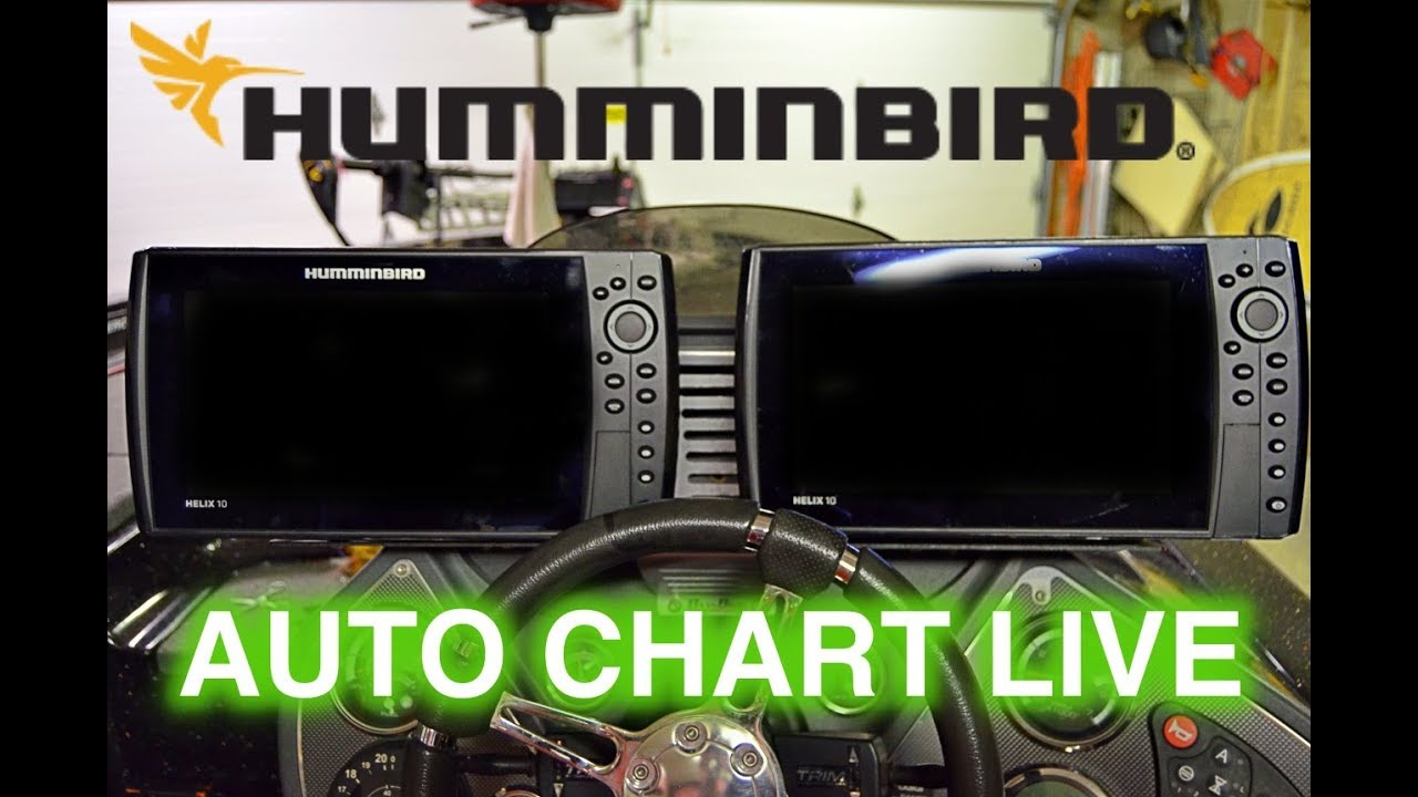 How to use Humminbird Auto Chart Live || Bottom Hardness Feature