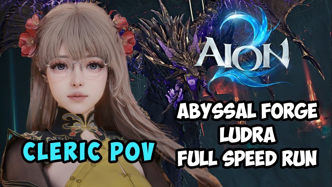 Abyssal Forge Ludra Full Speed Run | Cleric POV | Aion 2 Indonesia