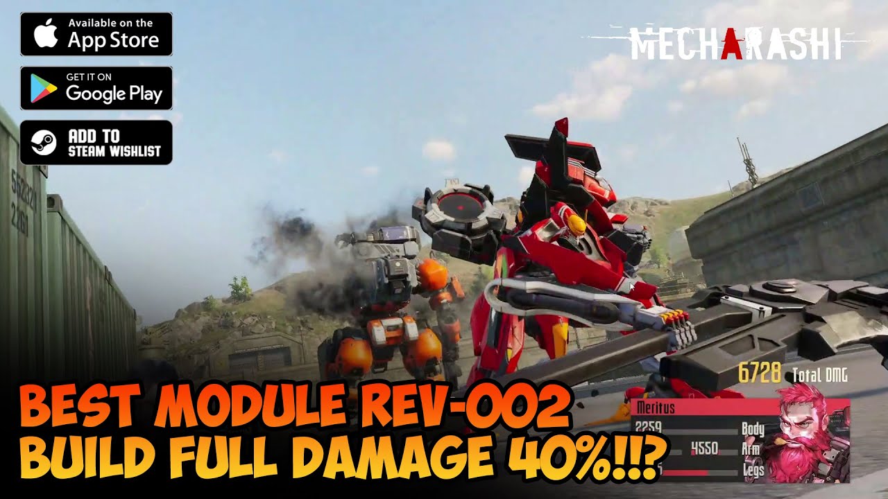 MECHARASHI - BEST BUILD ASUKA REV-02 FULL DAMAGE OR MIX!!? FULL DAMAGE SAKIT JUGA!!