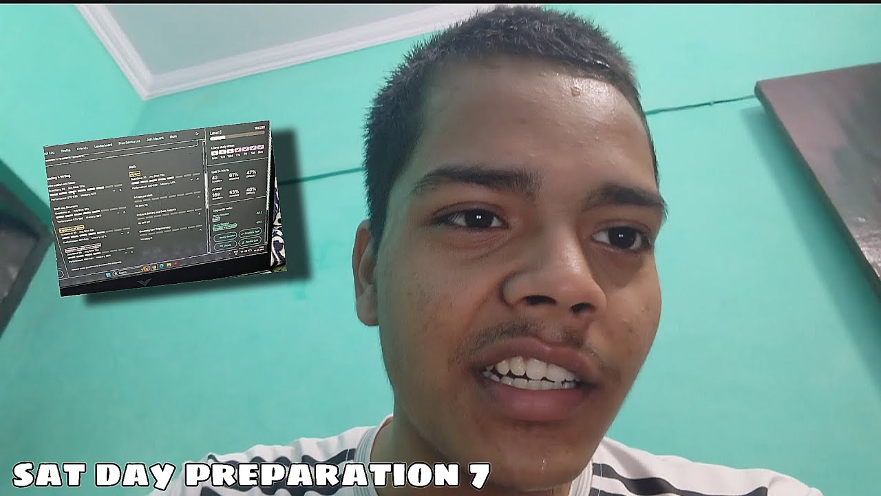 Sat exam preparation day 7 + football match