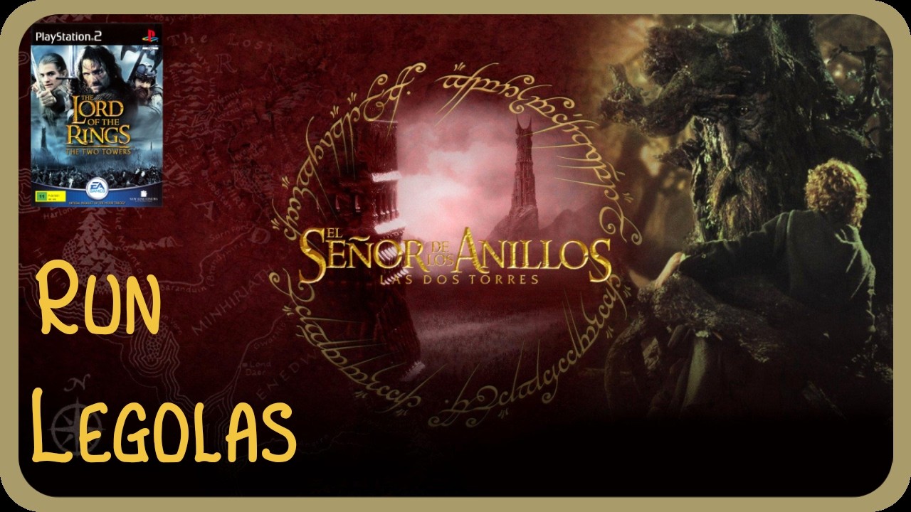 El Señor de los Anillos | Las Dos Torres | Run Legolas | PS2