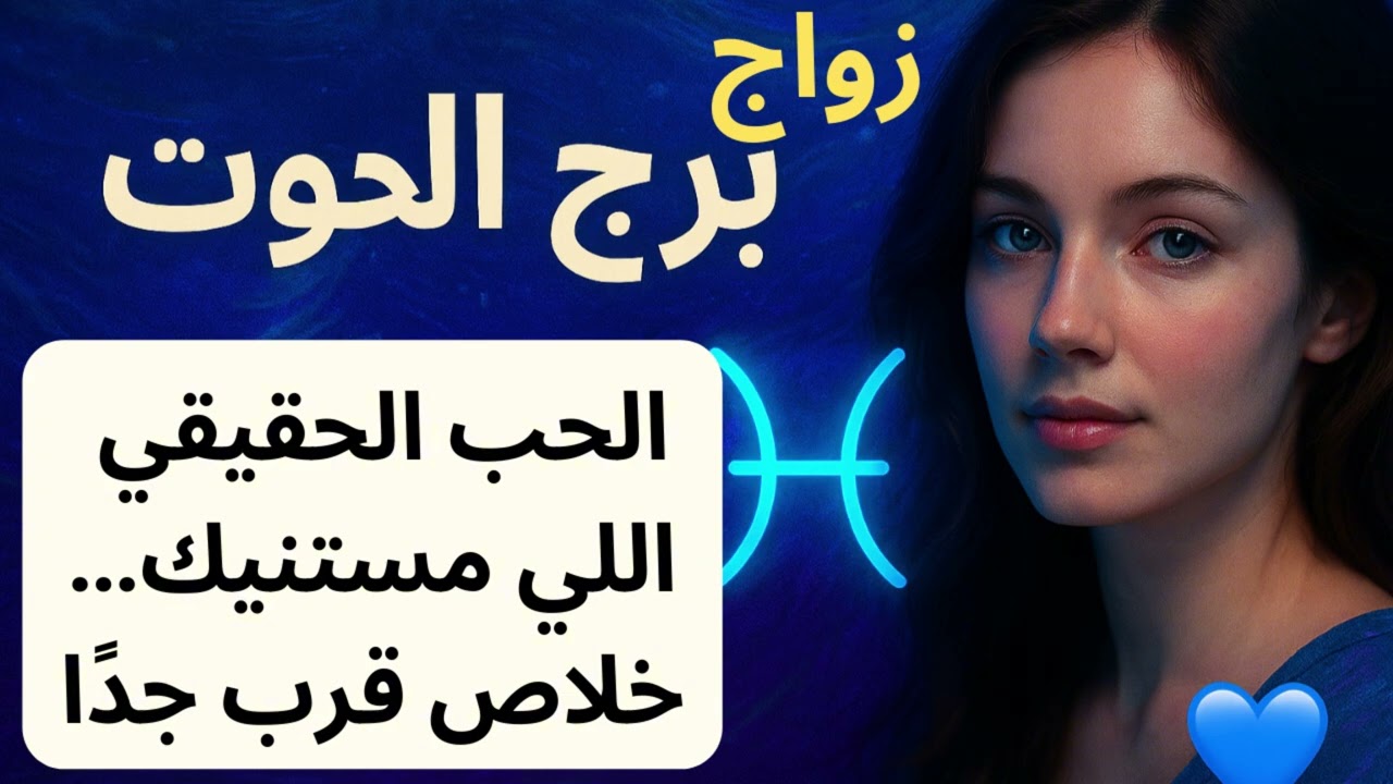 الحوت ♓: “حب جديد جاي لك… هيداوي جروحك ويفتحلك باب للزواج