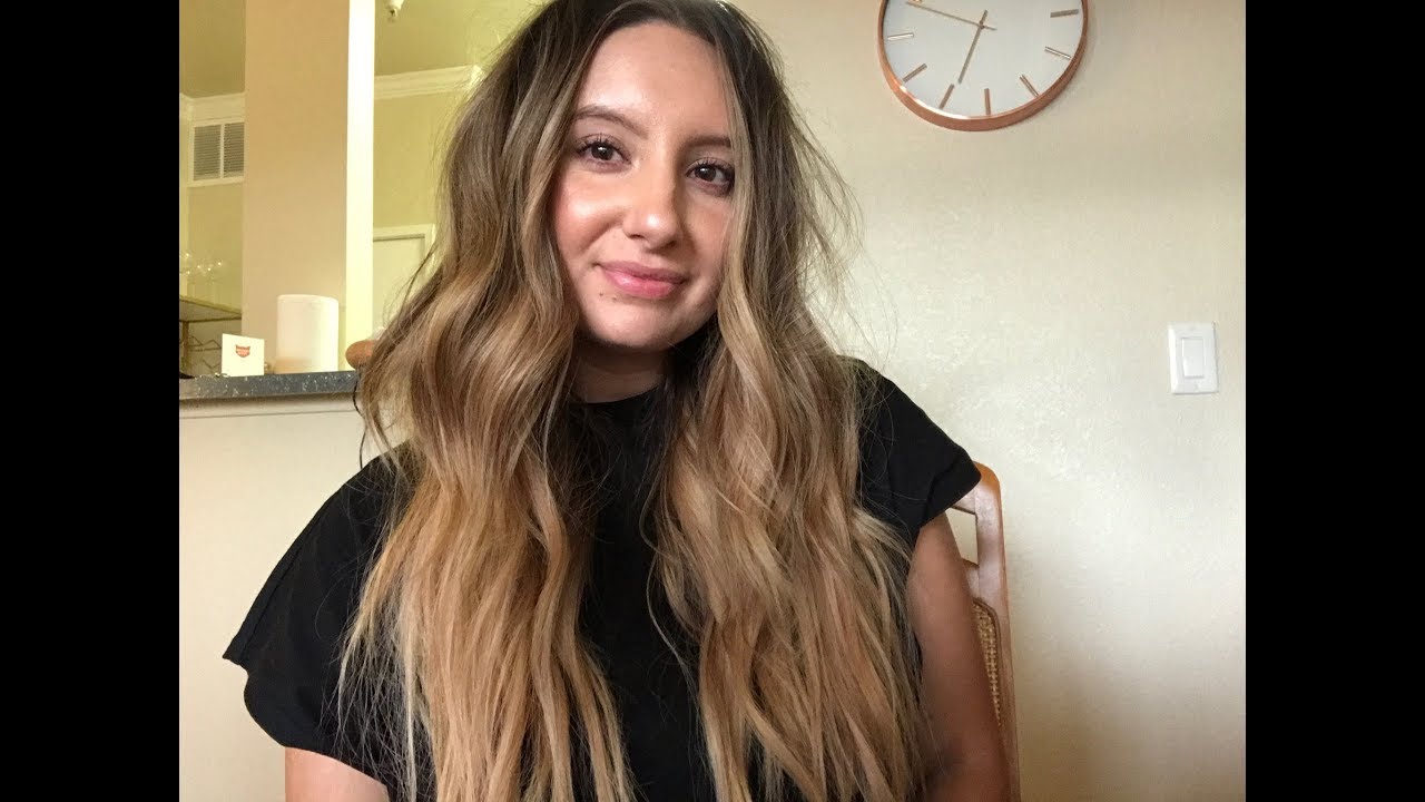 How I Curl My Hair - Textured Waves Tutorial