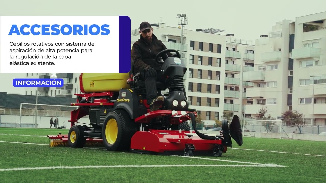 MANTENIMIENTO HIERBA ARTIFICIAL CAMPOS DE FUTBOL