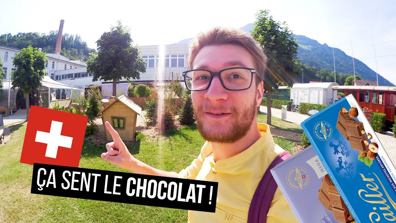 JE VISITE UNE USINE DE CHOCOLAT SUISSE !