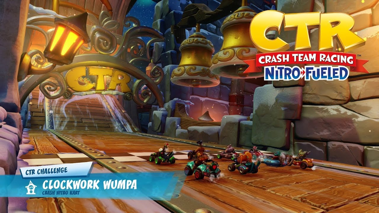 CTR Nitro Fueled - Clockwork Wumpa - CTR Challenge