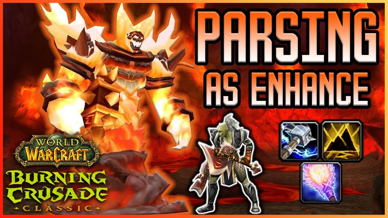 TBC Classic Pre-Patch Enhancement Shaman - Parsing in Molten Core
