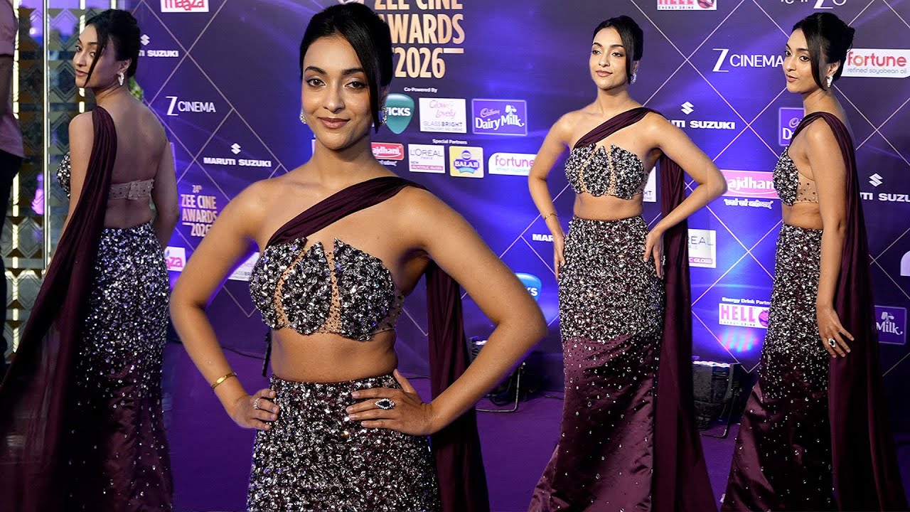 Amrin Qureshi Looks Absolutely Gorgeous at Zee Cine Awards 2026