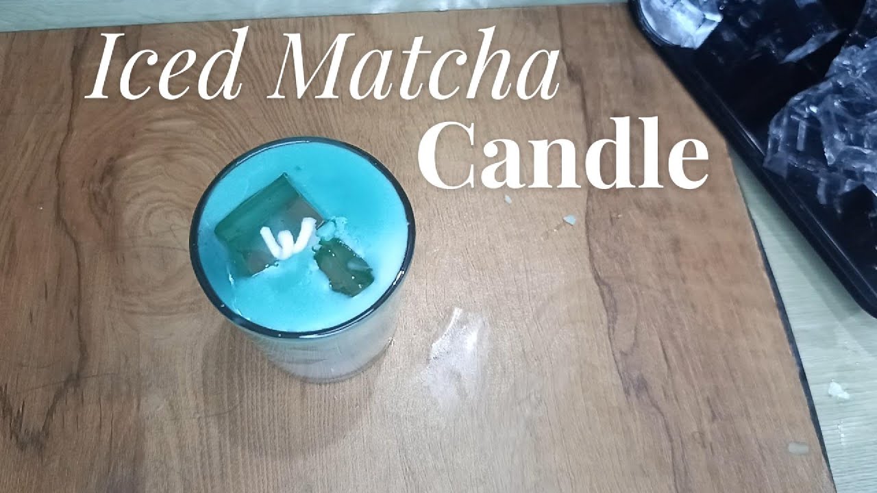 Matcha candle.. From my hands to your home, a matcha glow made with love #FYP #Viralvideo #minivlog.
