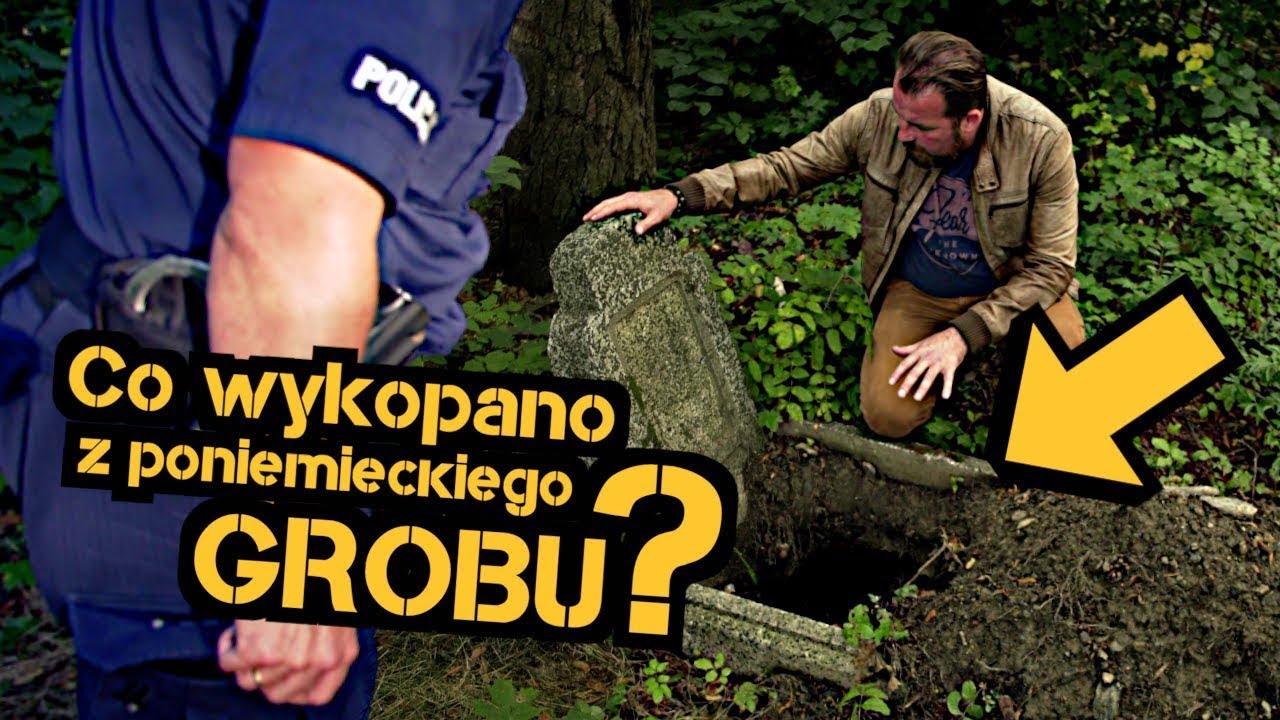 Co wykopano z dziecięcego grobu? Interwencja policji na opuszczonym cmentarzysku. Łukasz Kazek