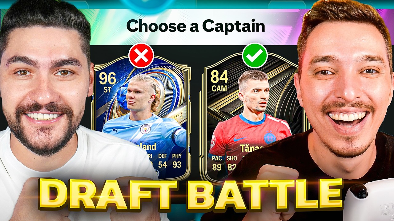 SE INTOARCE ROATA CU UN STOP DE ZILE MARI IN DRAFT BATTLE THEO VS OVVY LA EA FC 26!