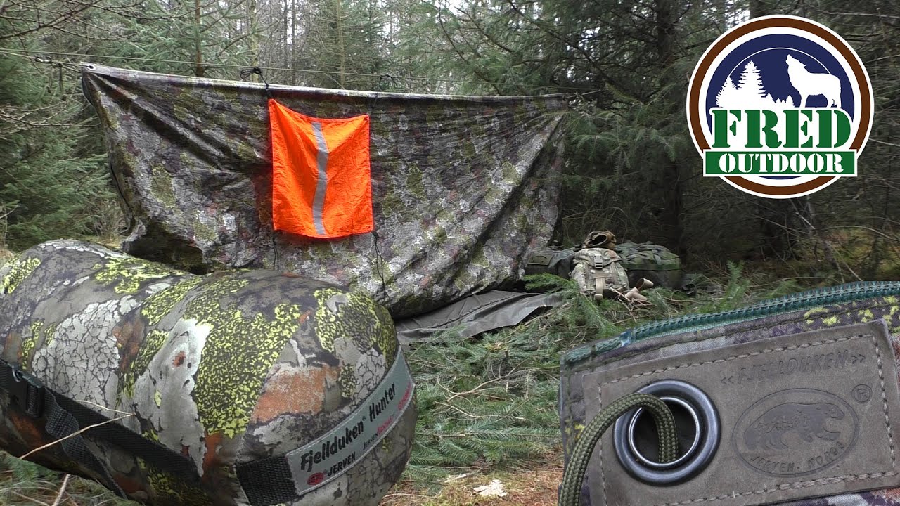 Jerven Fjellduken Hunter ⛺️ | Norwegian Army Shelter 🇧🇻 (subtitles 🇬🇧)