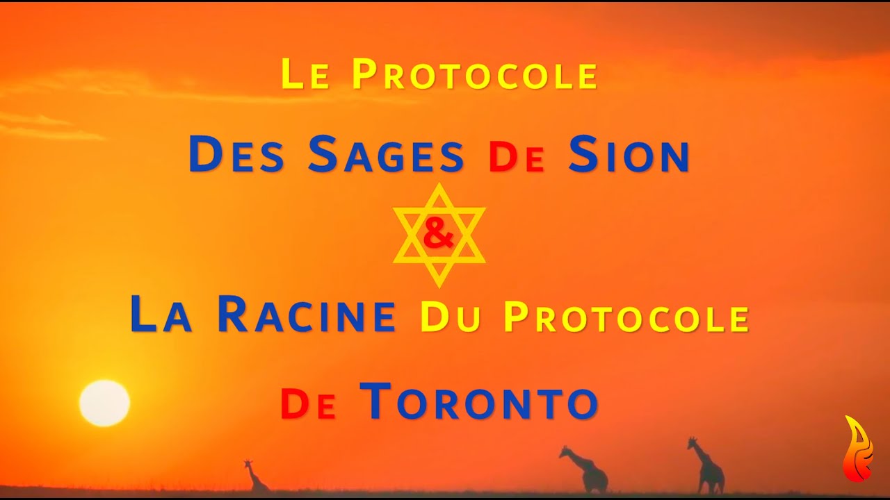 Conf&eacute;rence de Pierre Gilbert : Le Protocole Des Sages De Sion - Partie 1