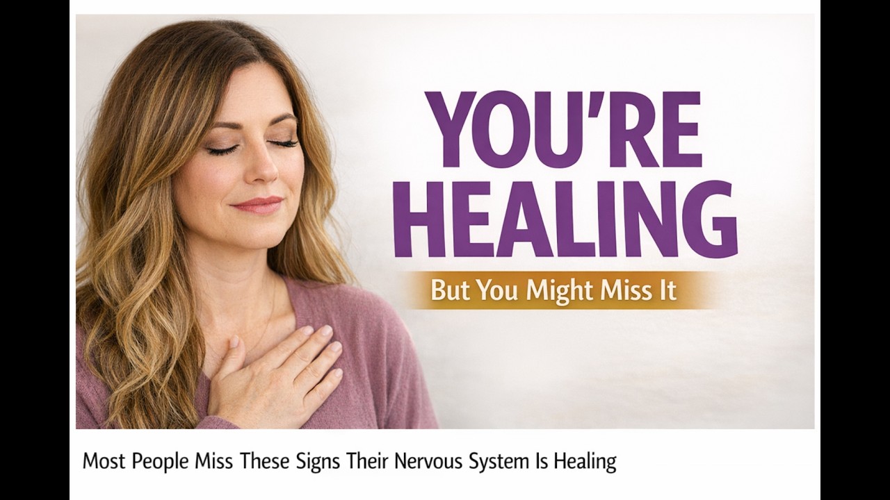 Most People Miss These Signs Their Nervous System Is Healing. #nervoussystemhealing #traumainformed