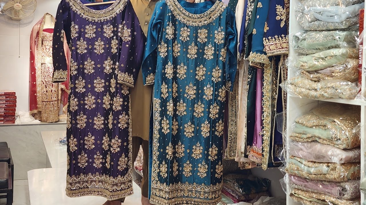 💥 Most Demanding Handmade Zari Work Shirts | New Arrival 2025 | Maryam Emporium Gujranwala 💥