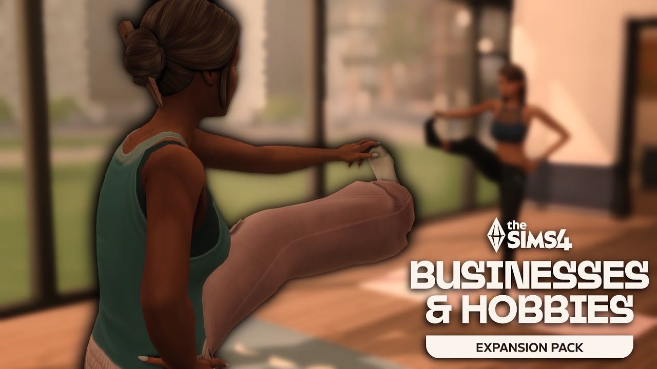 opening a yoga studio with the sims 4 businesses and hobbies 🧘‍♀️ | the sims 4 let's play series