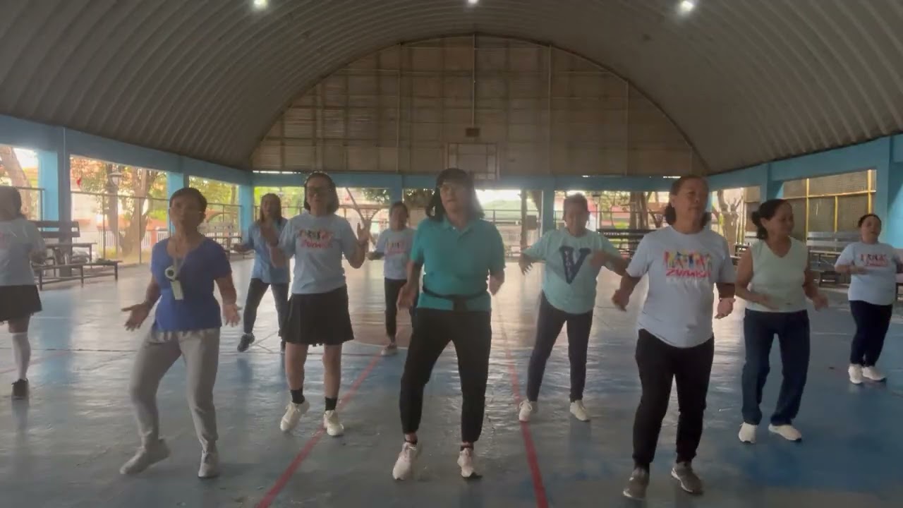 Zumba with my girls at rancho 3