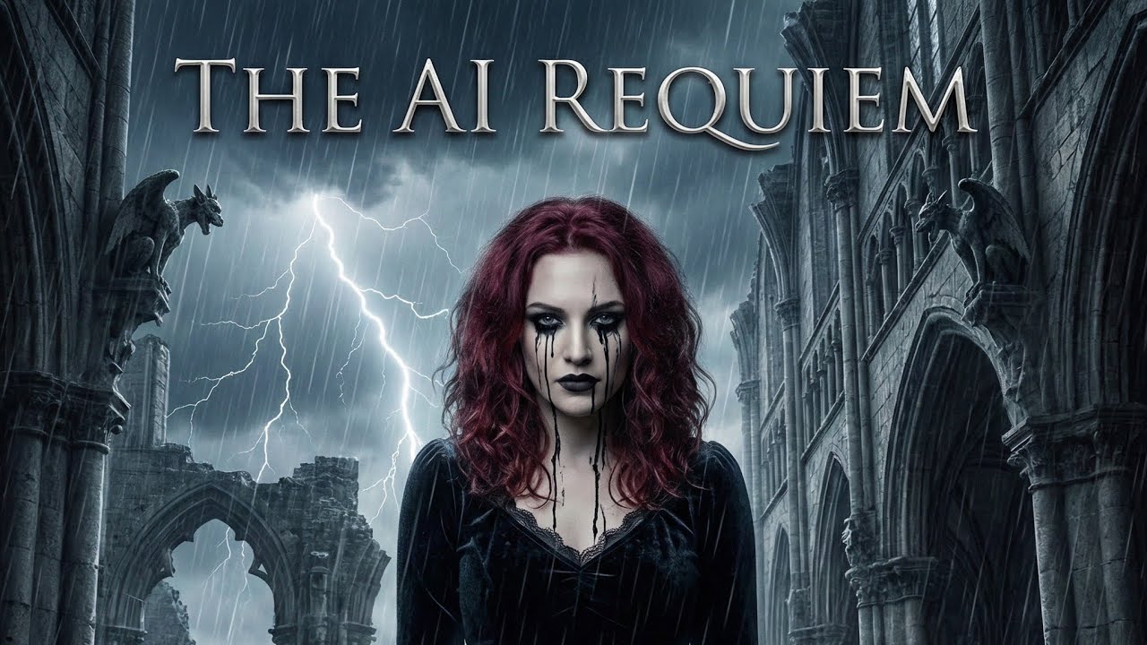 Mozart - LACRIMOSA (Symphonic Doom Metal Cover) | THE AI REQUIEM