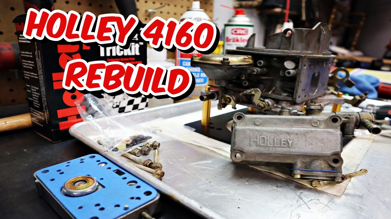 Holley 4160 Rebuild | 4 Barrel Vacuum Secondary | Holley 9834