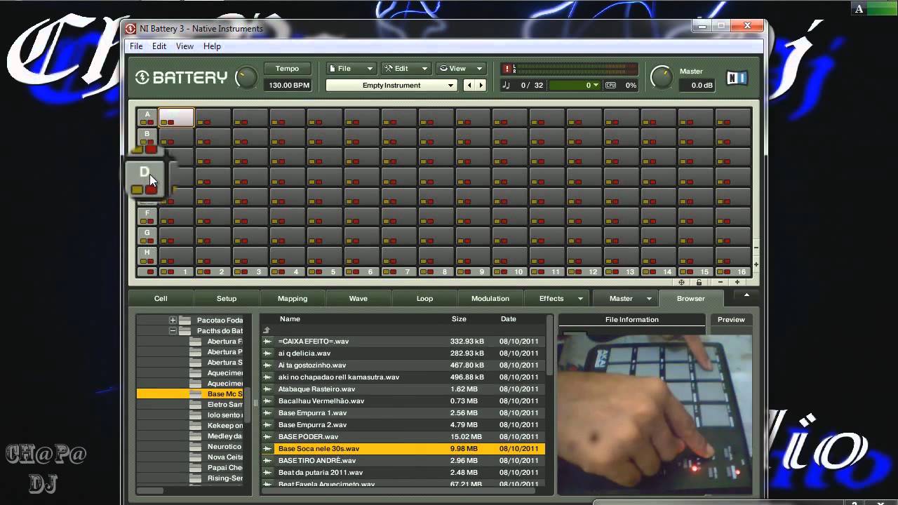 Configuração Akai MPD 18 CONFIGURANDO 6 BANCOS (By Chapa Dj)