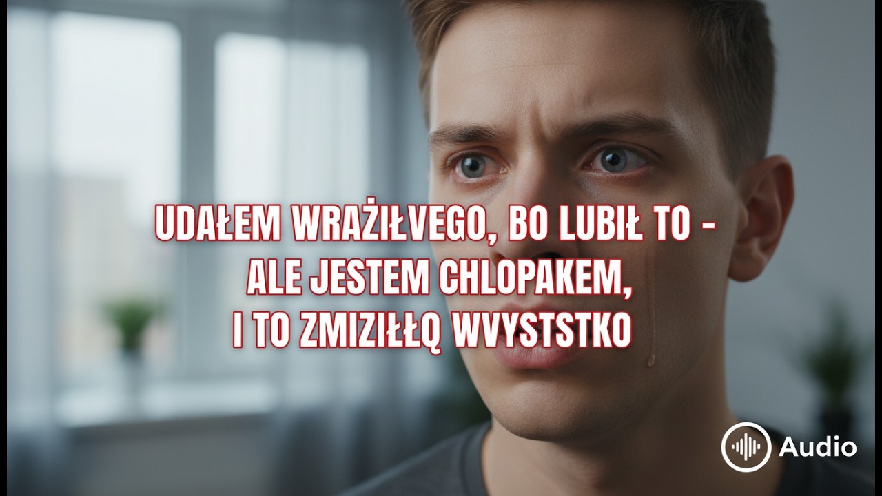 Udałem wrażliwego, bo wiedział, że to lubi – ale jestem chłopakiem, i to zmieniło wszystko