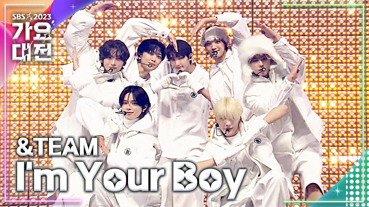 &TEAM - I'm Your Boy (S.E.S I'm Your Girl) #2023SBS가요대전