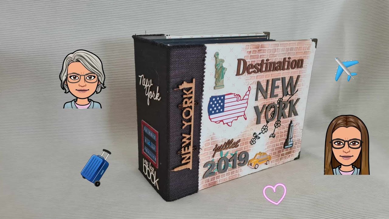 PRESENTETION D'ALBUM  ✈NEW YORK🚖